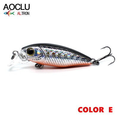 AOCLU Mini Wobbler Jerkbait 37 mm-es 2,3 g búvárkodás 0,5 m HardBait Small Minnow horgászcsali basszus friss sós víz strand VMC horogtartozék