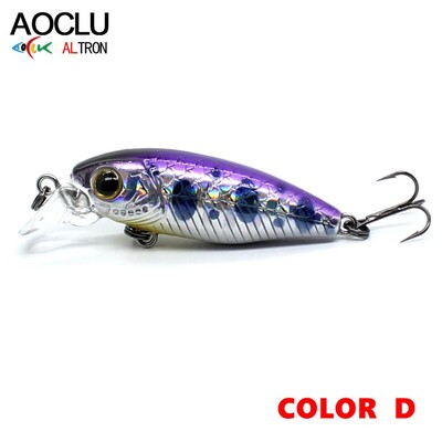 AOCLU Mini Wobbler Jerkbait 37 mm-es 2,3 g búvárkodás 0,5 m HardBait Small Minnow horgászcsali basszus friss sós víz strand VMC horogtartozék