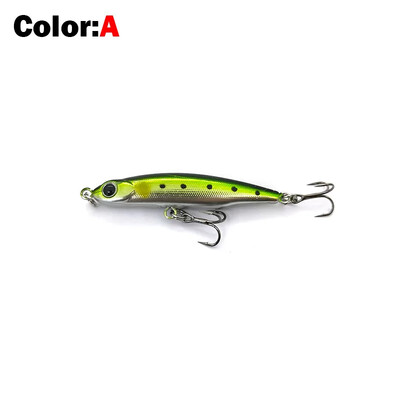 OUTKIT mini skęstantis pieštukas 3,2 g žvejybos masalo vobleriai „Crankbait Hard Bait Hardbait“ dirbtinio masalo vobleris, skirtas „Jigging“ žvejybai