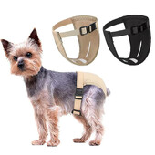 Nohavičky pre psov, nastaviteľné menštruačné hygienické fyziologické nohavičky pre malé, stredne veľké psy