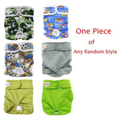 Karikatūra Drukāt Mājdzīvnieku sieviešu suņu autiņbiksītes atkārtoti lietojamas autiņbiksītes vēderplēves ietīšana urinēšanas biksēs mazgājamas sanitārās bikses Biksītes kucēnu apmācībai