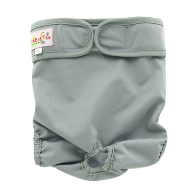 Karikatūra Drukāt Mājdzīvnieku sieviešu suņu autiņbiksītes atkārtoti lietojamas autiņbiksītes vēderplēves ietīšana urinēšanas biksēs mazgājamas sanitārās bikses Biksītes kucēnu apmācībai