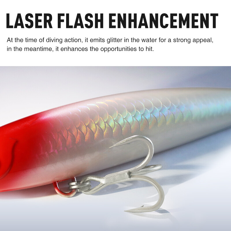 TSURINOYA úszó ceruzás horgászcsali felső víz 160mm 60g Isca mesterséges kemény csali bot csali tengeri pergető horgászfelszerelés