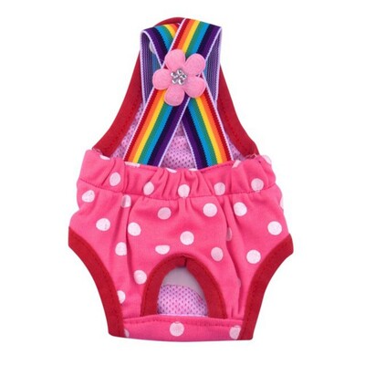 Aranyos kisállat fizikai nadrág menstruációs nadrág Pöttyös fehérnemű Egészségügyi fiziológiai nadrág Kutya rövidnadrág Pelenka kisállat bugyi