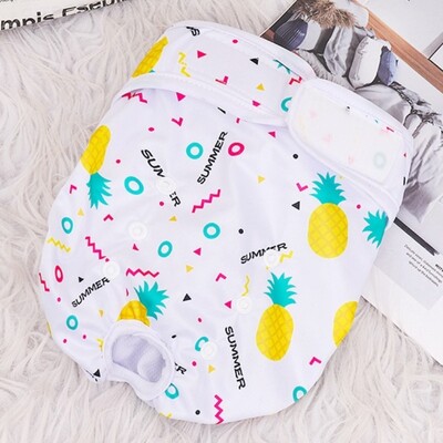 Mosható nőstény kutyapelenkák újrahasználható kutyabugyi menstruáció kisállat élettani biztonsági nadrágok állítható macskapelenkák kisállat kellékek