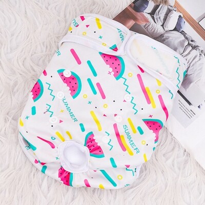 Mosható nőstény kutyapelenkák újrahasználható kutyabugyi menstruáció kisállat élettani biztonsági nadrágok állítható macskapelenkák kisállat kellékek