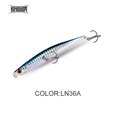 Kingdom Topwater plaukiojantis pieštukas 110 mm/10 g 86 mm/6,5 g dirbtiniai svyruojantys masalai Žvejybos masalai Jerkbaits Kieti masalai ešerių žvejybai