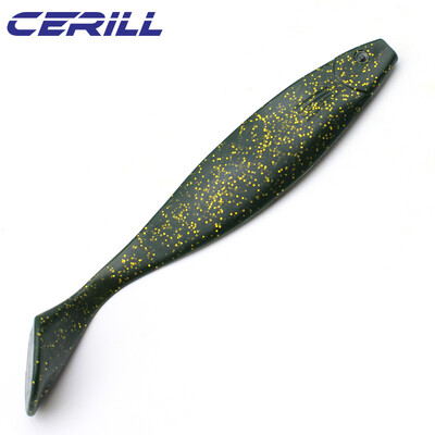 Cerill 1 PC 23,5 cm silikoninis žvejybos masalas irklas uodega lydekai Big Shad masalas ešeris sūraus vandens Jig vobleris Swimbait dirbtiniai reikmenys