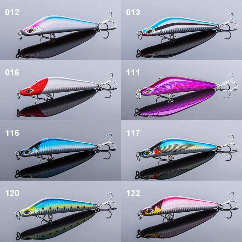 NOEBY horgászcsali, 105 mm-es 40 g-os, hosszú öntésű, süllyedő ceruza műcsalik Trembling Jerkbaits mesterséges kemény csali tengeri horgászcsalihoz