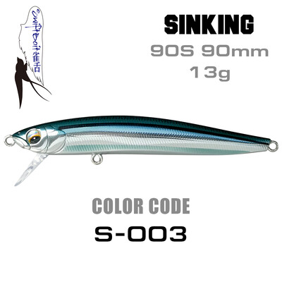 Jauns SFT 90mm grimstošs Stickbait peldošs zīmulis Bait Swing lūpu sistēma Vobleris Swiftbait makšķerēšanas mānekļi forelei bass līdakas jūras asaris