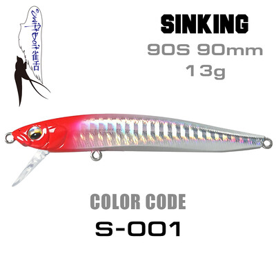 Jauns SFT 90mm grimstošs Stickbait peldošs zīmulis Bait Swing lūpu sistēma Vobleris Swiftbait makšķerēšanas mānekļi forelei bass līdakas jūras asaris