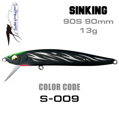 Jauns SFT 90mm grimstošs Stickbait peldošs zīmulis Bait Swing lūpu sistēma Vobleris Swiftbait makšķerēšanas mānekļi forelei bass līdakas jūras asaris