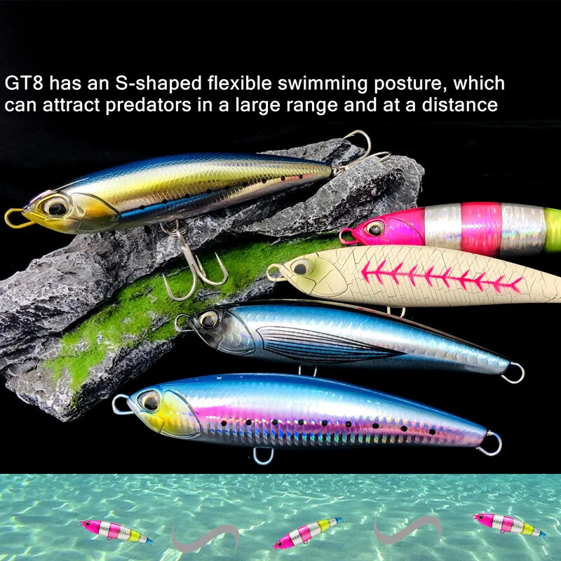 GREENSPIDER Stickbait süllyedő ceruza tengeri horgászcsali 145mm 60g mesterséges kemény csali tengeri tonhal tengeri horgász csalihoz