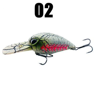 GREENSPIDER 2023 Nauji Crankbait žvejybos vobleriai 19g 6cm Dirbtinis Crank Masalas Bass žvejybos masalas lydekos plūduriuojantis masalas