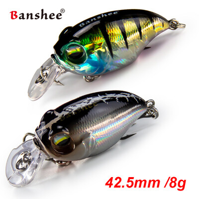 42 mm-es 8g Kiváló minőségű Japan Crankbaits horgászcsali wobblerek csuka sügér sügér csalik trollkodáshoz Tengeri folyami wobbler Úszó