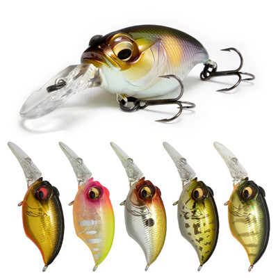 Visokokvalitetni vobler mamac za ribolov Japanski dizajn Noise Crankbait 6g 42mm plutajući mamac za pecanje grgeča Štuka Pesca