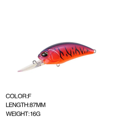 Nalucă de pescuit Wobbler de înaltă calitate Design japonez Noise Crankbait 6g 42mm Floating Crank Momeal pentru Bass Biban Stiuca Pesca