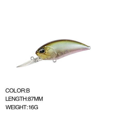 Nalucă de pescuit Wobbler de înaltă calitate Design japonez Noise Crankbait 6g 42mm Floating Crank Momeal pentru Bass Biban Stiuca Pesca