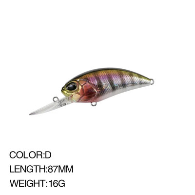 Nalucă de pescuit Wobbler de înaltă calitate Design japonez Noise Crankbait 6g 42mm Floating Crank Momeal pentru Bass Biban Stiuca Pesca