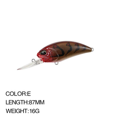 Nalucă de pescuit Wobbler de înaltă calitate Design japonez Noise Crankbait 6g 42mm Floating Crank Momeal pentru Bass Biban Stiuca Pesca