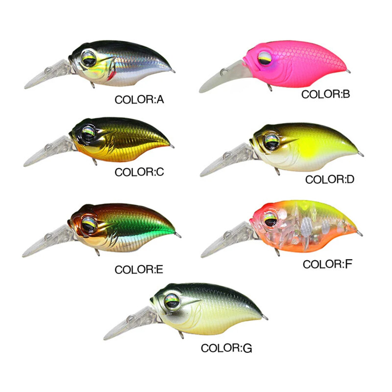 Nalucă de pescuit Wobbler de înaltă calitate Design japonez Noise Crankbait 6g 42mm Floating Crank Momeal pentru Bass Biban Stiuca Pesca