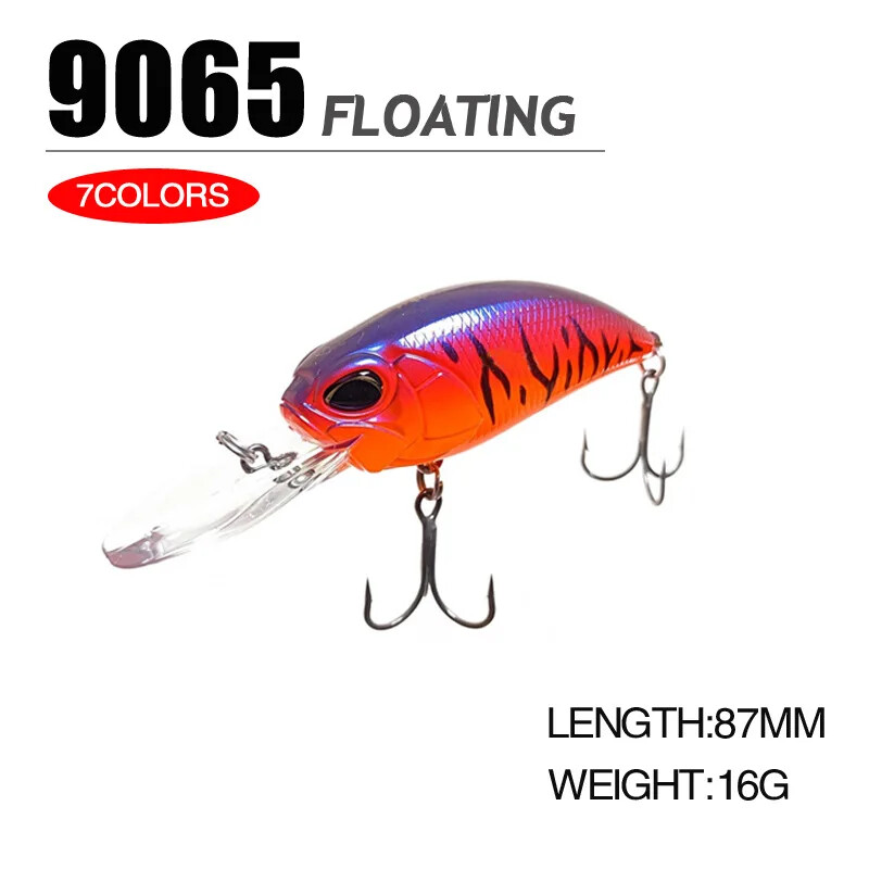 Nalucă de pescuit Wobbler de înaltă calitate Design japonez Noise Crankbait 6g 42mm Floating Crank Momeal pentru Bass Biban Stiuca Pesca