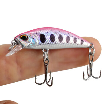 2024 Hot 38mm 3.2G Mini Sinking Minnow Fishing Lures Jerkbaits Peche изкуствена стръв воблер примамка за пъстърва риболов на бас шаран