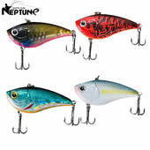 Jauni makšķerēšanas mānekļi 8.4g 15g VIB Vibration Jerkbait Wobbler Swimbaits mākslīgā cietā ēsma līdakas asarim Crankbait ziemai