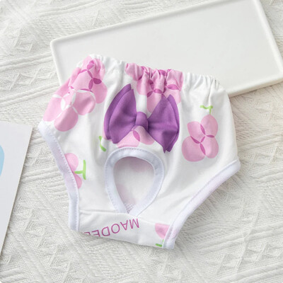 Scutece pentru animale de companie reutilizabile pentru câini de talie mică Preveniți hărțuirea Cățeluș Pantaloni fiziologici Chihuahua Lenjerie malteză