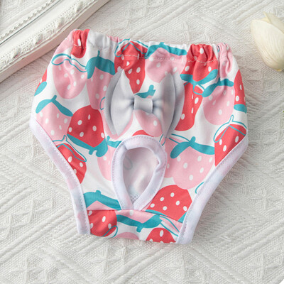 Scutece pentru animale de companie reutilizabile pentru câini de talie mică Preveniți hărțuirea Cățeluș Pantaloni fiziologici Chihuahua Lenjerie malteză