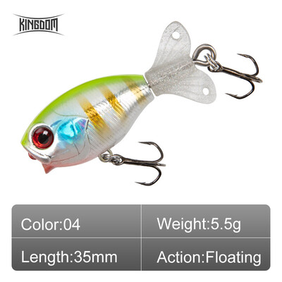 Kingdom GOLDPOP horgászcsalik 35mm
