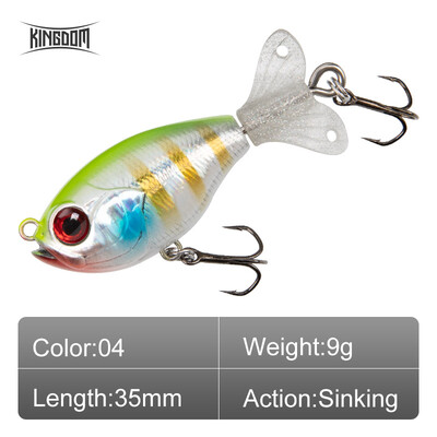 Kingdom GOLDPOP horgászcsalik 35mm