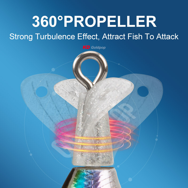 Kingdom GOLDPOP horgászcsalik 35mm