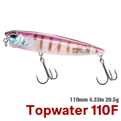 TSURINOYA 110mm 20,5g Topwater úszó ceruzás horgászcsali DW58 Minnow Crank Wobbler Minőségi horgászfelszerelés horgok horgászáshoz