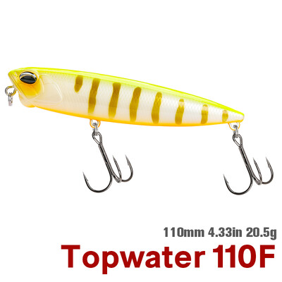 TSURINOYA 110mm 20,5g Topwater úszó ceruzás horgászcsali DW58 Minnow Crank Wobbler Minőségi horgászfelszerelés horgok horgászáshoz