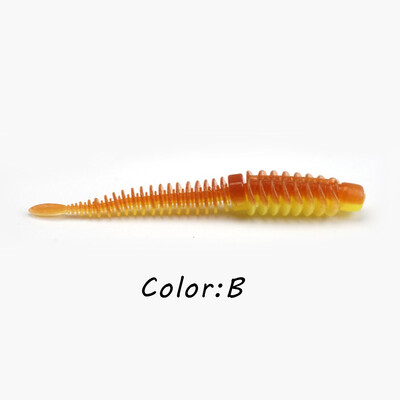 10 vnt. minkštas masalas 75 mm 85 mm žvejybos masalai Worms TPE minkšti masalai, tinkami basų žvejybai Texas Rigs Carolina Rigs Neko Rigs