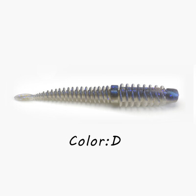 10 vnt. minkštas masalas 75 mm 85 mm žvejybos masalai Worms TPE minkšti masalai, tinkami basų žvejybai Texas Rigs Carolina Rigs Neko Rigs