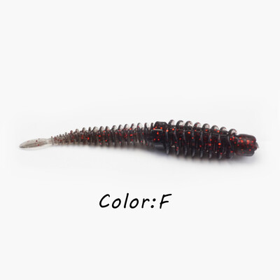 10 vnt. minkštas masalas 75 mm 85 mm žvejybos masalai Worms TPE minkšti masalai, tinkami basų žvejybai Texas Rigs Carolina Rigs Neko Rigs