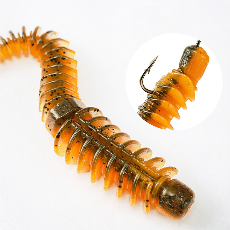 10 vnt. minkštas masalas 75 mm 85 mm žvejybos masalai Worms TPE minkšti masalai, tinkami basų žvejybai Texas Rigs Carolina Rigs Neko Rigs