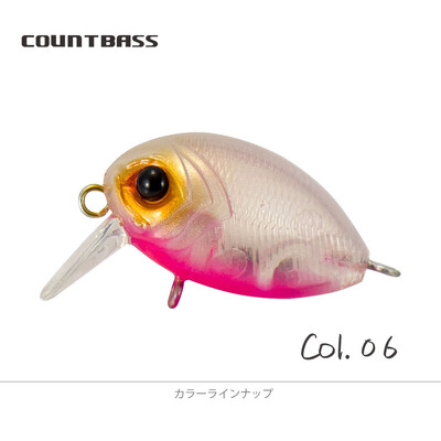 COUNTBASS úszó hajtókaros csali, 32 mm, 3,6 g, búvárkodás, 0,2-0,5 m, műanyag horgász wobbler sügér Leurre horgászcsali