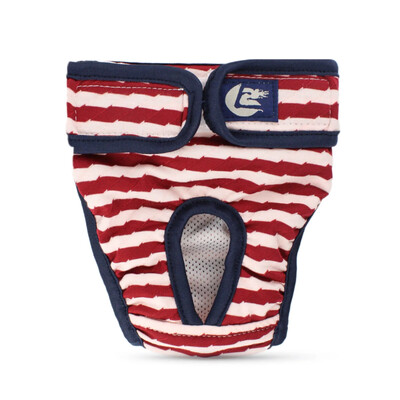 Menstrualne hlače za pse koje se mogu prati u perilici Prugaste fiziološke hlače za kućne ljubimce Odjeća za pelene za kućne ljubimce protiv uznemiravanja