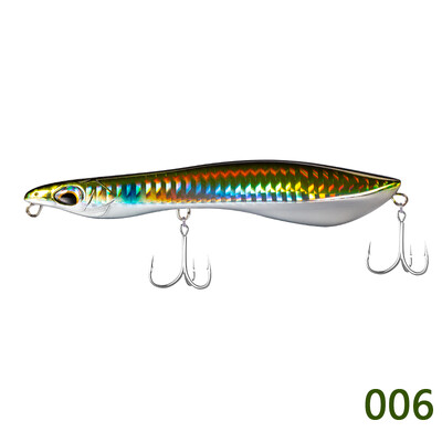 D1 Popper & Pencil žvejybos masalai 80 mm 115 mm plūduriuojantis skęstantis masalas, kietas masalas, ilgas užmetimas ešerių lydekos vobleriai žuvies reikmenys