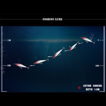 Молив Потъваща риболовна примамка Тежести 7,8 г бас риболовни принадлежности Риболовни аксесоари Сладководни примамки Рибна стръв Примамка за тролинг