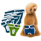 Mājdzīvnieku suņu autiņbiksītes fizioloģiskās bikses mazgājamas sieviešu suņu šorti mīkstas sieviešu bikses suņu bikses mājdzīvnieku biksītes Sanitārās apakšbikses S-2XL