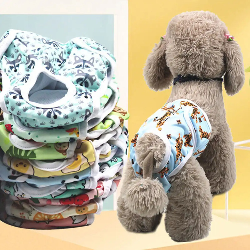 Suņu autiņbiksītes Fizioloģiskās Bikses Kucēns Sieviešu Biksītes Šorti Apakšveļa Mazgājama Sieviešu suņu Biksītes Mājdzīvnieku Suņu Kaķu Apģērbi