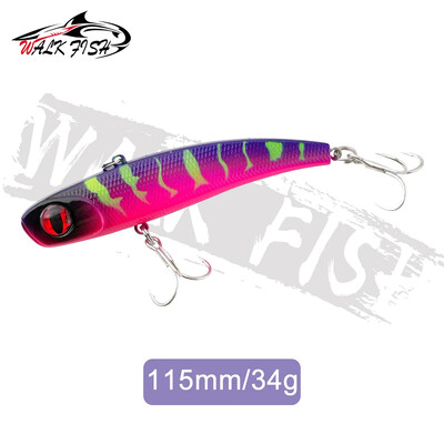 WALK FISH Téli Új 1 DB jégsüllyedő VIB csali horgászcsali 13g 30g 34g mesterséges úszós horgász Rattlin csali japán horog