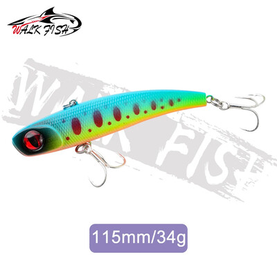 WALK FISH Téli Új 1 DB jégsüllyedő VIB csali horgászcsali 13g 30g 34g mesterséges úszós horgász Rattlin csali japán horog
