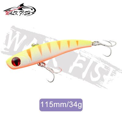 WALK FISH Téli Új 1 DB jégsüllyedő VIB csali horgászcsali 13g 30g 34g mesterséges úszós horgász Rattlin csali japán horog