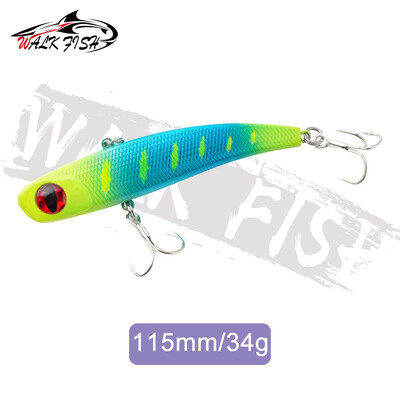 WALK FISH Téli Új 1 DB jégsüllyedő VIB csali horgászcsali 13g 30g 34g mesterséges úszós horgász Rattlin csali japán horog