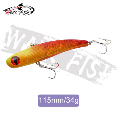 WALK FISH Téli Új 1 DB jégsüllyedő VIB csali horgászcsali 13g 30g 34g mesterséges úszós horgász Rattlin csali japán horog